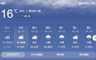 黑龙江省近三天天气（黑龙江省近三天天气预报查询）