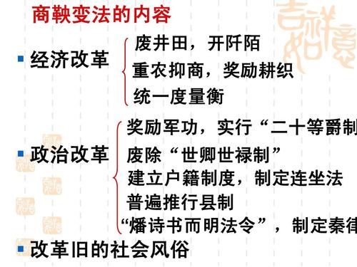 论商鞅变法的主要内容以及商鞅变法的意义,论商鞅变法的内容和意义-第1张图片-文史