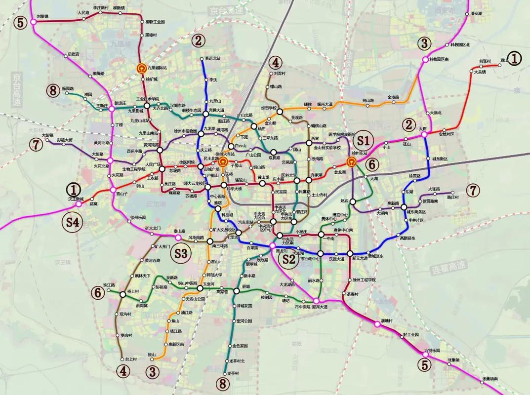 徐州地铁2号线线路图,徐州地铁2号线线路图最新-第5张图片-文史