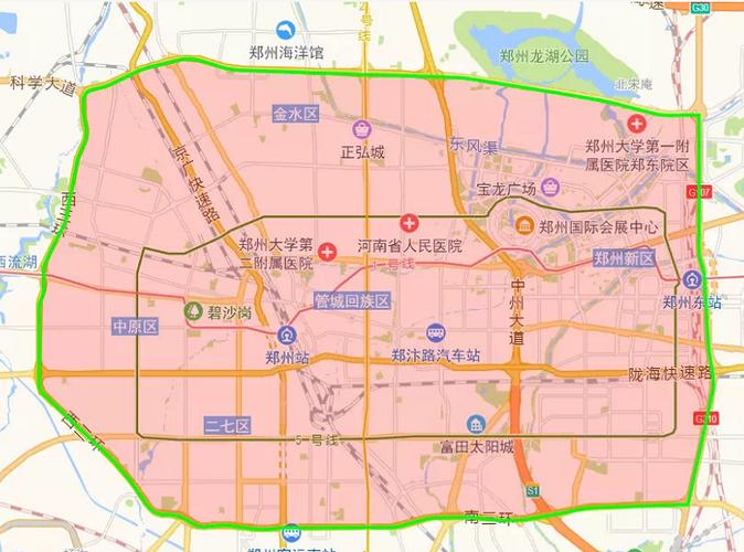 郑州限号区域图最新,郑州限号区域图最新2024-第6张图片-文史