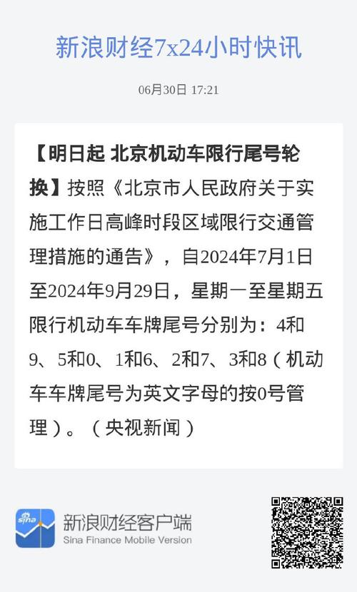 北京明天限行尾号是多少啊（北京明天限行尾号是多少啊外地）-第4张图片-文史